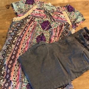 Ruffhewn boho style blouse